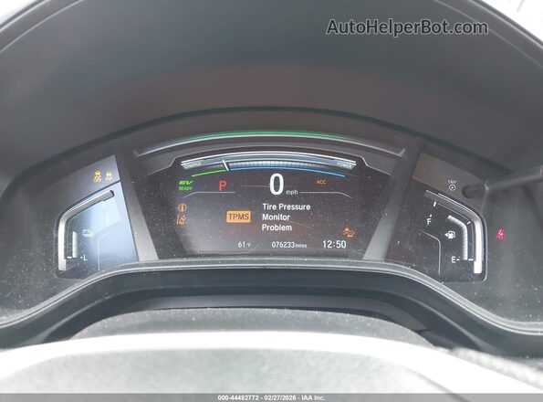 7FART6H26LE012705 2020 HONDA CR-V HYBRID Gray Вид задніх сидінь