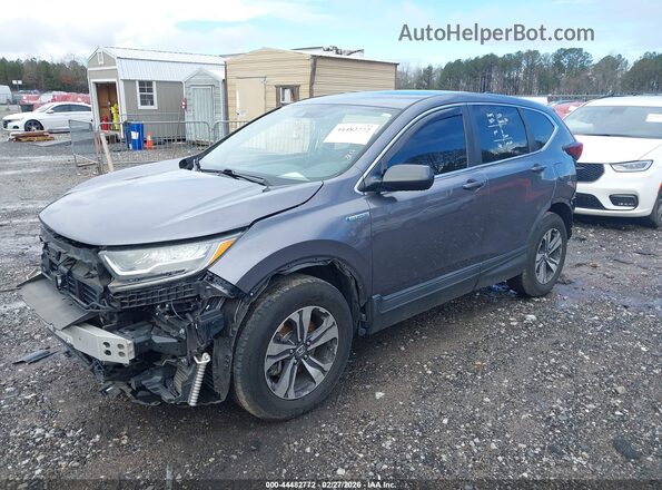 7FART6H26LE012705 2020 HONDA CR-V HYBRID Gray Передня ліва чверть