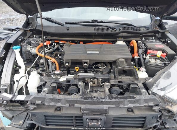 7FART6H26LE012705 2020 HONDA CR-V HYBRID Gray Вид ззаду
