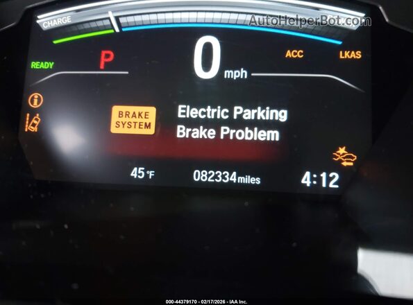 7FART6H54ME005957 2021 HONDA CR-V HYBRID Серебряный Вид задних сидений