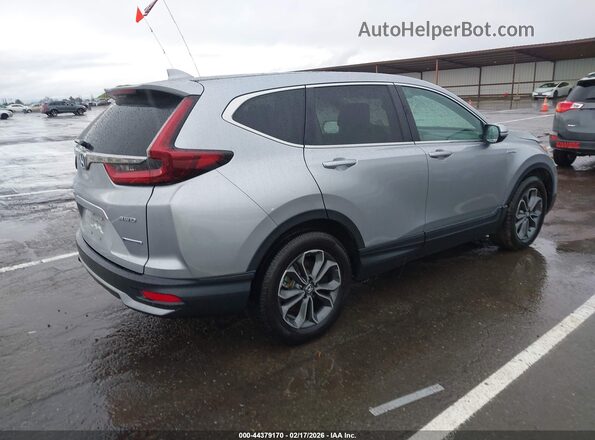 7FART6H54ME005957 2021 HONDA CR-V HYBRID Серебряный Задняя правая четверть