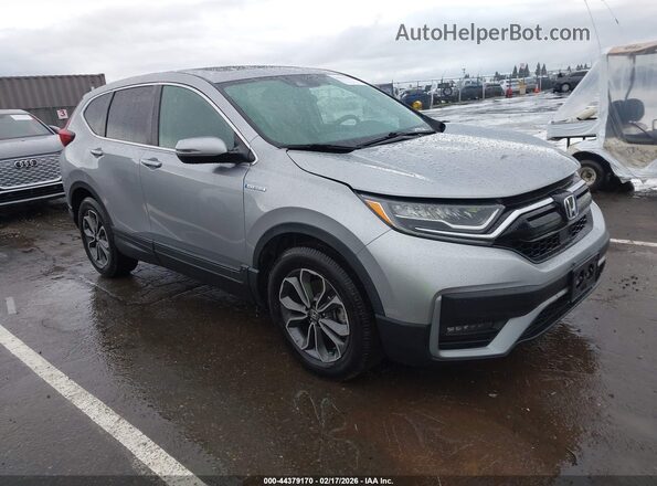 7FART6H54ME005957 2021 HONDA CR-V HYBRID Серебряный Передняя правая четверть