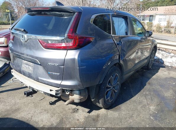 7FART6H54ME026047 2021 HONDA CR-V HYBRID Gray Tył prawy