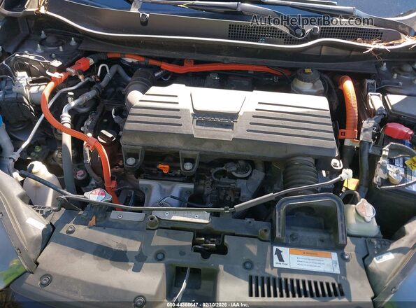7FART6H54ME026047 2021 HONDA CR-V HYBRID Gray Widok z tyłu
