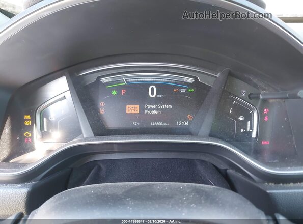 7FART6H54ME026047 2021 HONDA CR-V HYBRID Gray Widok tylnych siedzeń