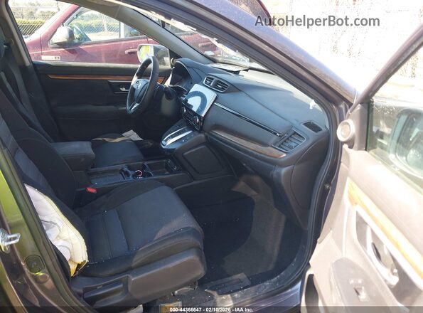 7FART6H54ME026047 2021 HONDA CR-V HYBRID Gray Widok wnętrza z przodu
