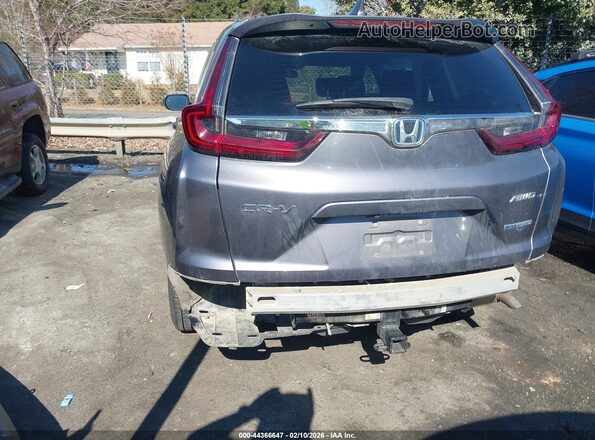 7FART6H54ME026047 2021 HONDA CR-V HYBRID Gray Widok z przodu