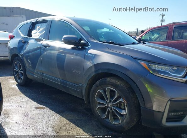 7FART6H54ME026047 2021 HONDA CR-V HYBRID Gray Widok wnętrza 360 stopni