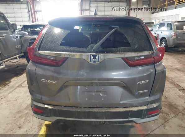 7FART6H56LE002699 2020 HONDA CR-V HYBRID Gray 