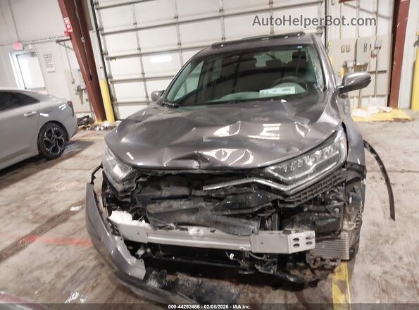 7FART6H56LE002699 2020 HONDA CR-V HYBRID Gray Вид щитка приладів