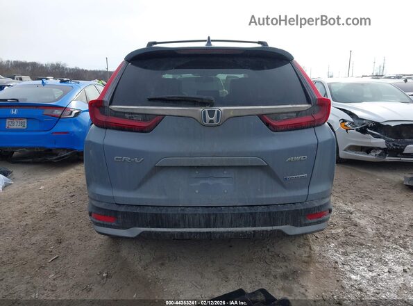 7FART6H84ME035129 2021 HONDA CR-V HYBRID Light Blue 