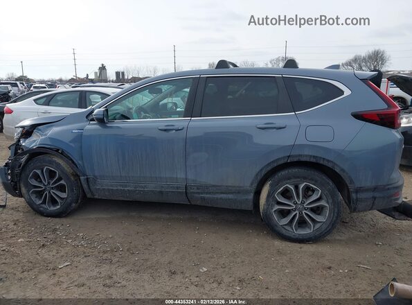 7FART6H84ME035129 2021 HONDA CR-V HYBRID Light Blue Widok wnętrza 360 stopni