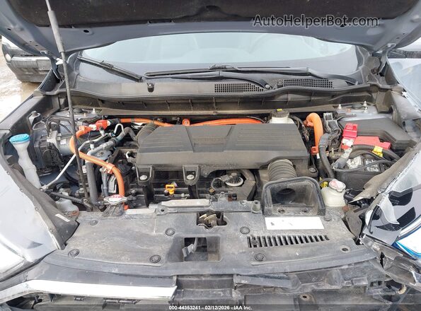 7FART6H84ME035129 2021 HONDA CR-V HYBRID Light Blue Widok z tyłu