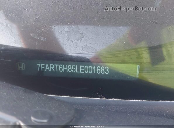 7FART6H85LE001683 2020 HONDA CR-V HYBRID White Вид підкапотного простору