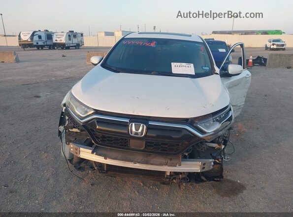 7FART6H85LE001683 2020 HONDA CR-V HYBRID White Вид ззаду