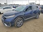 2021 Honda Cr-v Touring Blue vin: 7FART6H90ME031491