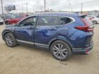 2021 Honda Cr-v Touring Blue vin: 7FART6H90ME031491