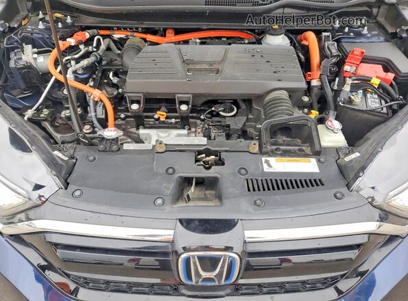 7FART6H90ME031491 2021 HONDA CR-V Blue Widok komory silnika