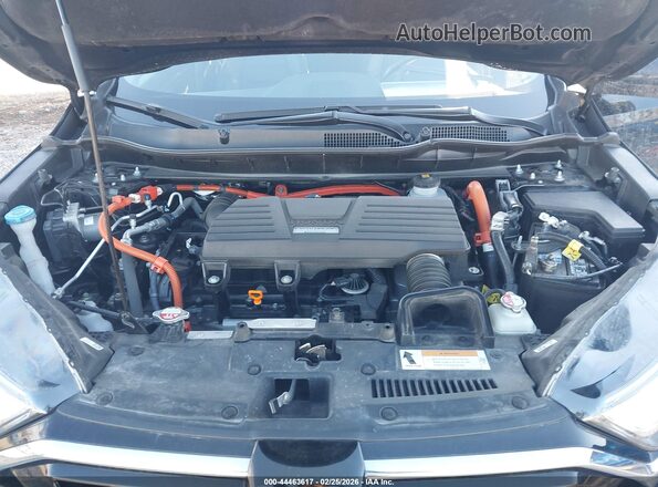 7FART6H94LE025949 2020 HONDA CR-V HYBRID Black Вид ззаду