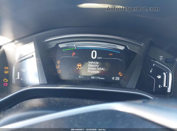 7FART6H94LE025949 2020 HONDA CR-V HYBRID Black Вид задніх сидінь