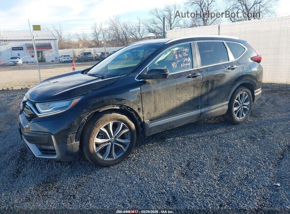 7FART6H94LE025949 2020 HONDA CR-V HYBRID Black Передня ліва чверть