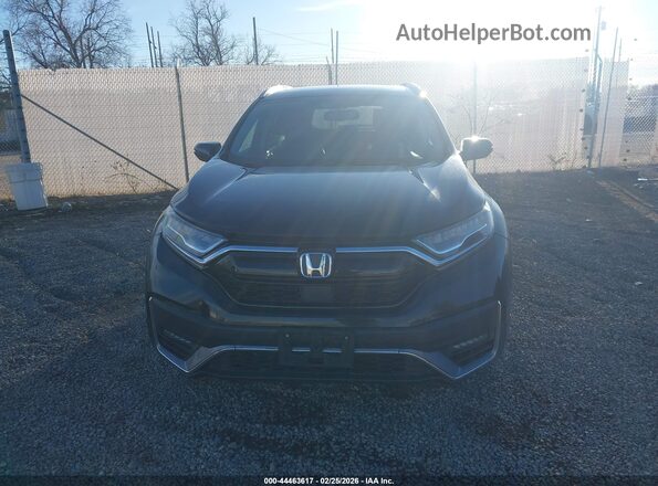 7FART6H94LE025949 2020 HONDA CR-V HYBRID Black Вид щитка приладів