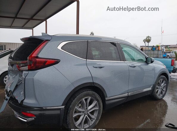 7FART6H98LE007566 2020 HONDA CR-V HYBRID Gray Вид задньої частини салону