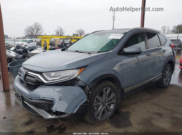 7FART6H98LE007566 2020 HONDA CR-V HYBRID Gray Передня ліва чверть