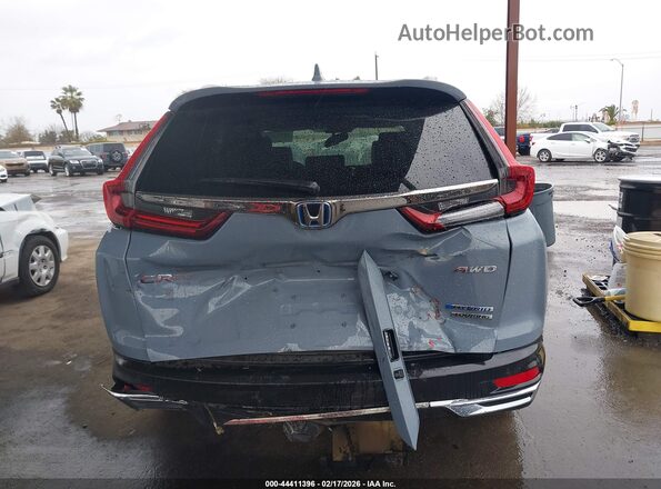 7FART6H98LE007566 2020 HONDA CR-V HYBRID Gray Вид спереду