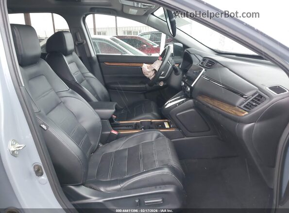 7FART6H98LE007566 2020 HONDA CR-V HYBRID Gray Вид салону спереду