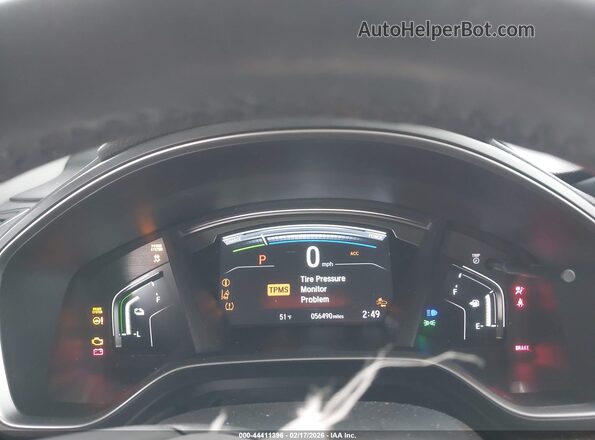 7FART6H98LE007566 2020 HONDA CR-V HYBRID Gray Вид задніх сидінь