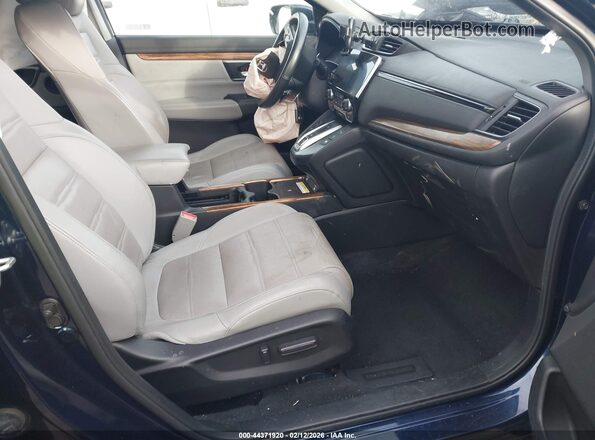 7FART6H99ME037290 2021 HONDA CR-V HYBRID Blue წინა სალონის ხედი