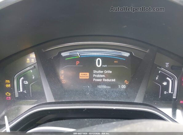7FART6H99ME037290 2021 HONDA CR-V HYBRID Blue უკანა სავარძლების ხედი
