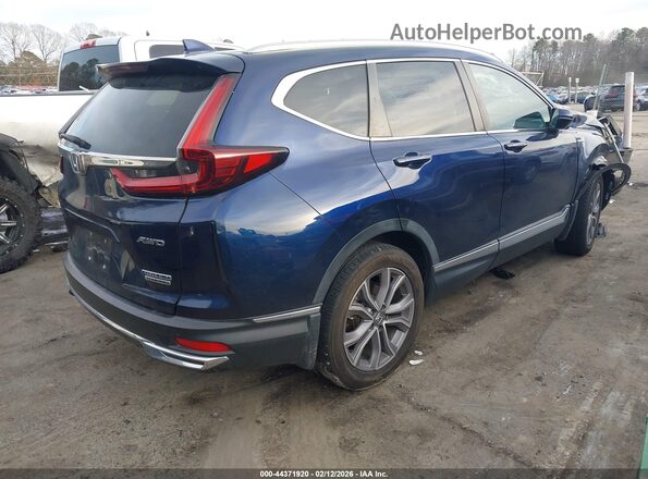 7FART6H99ME037290 2021 HONDA CR-V HYBRID Blue უკანა მარჯვენა