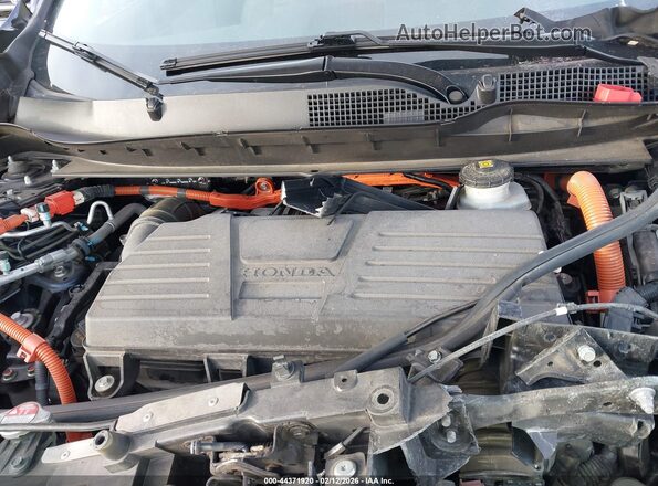 7FART6H99ME037290 2021 HONDA CR-V HYBRID Blue უკანა ხედი