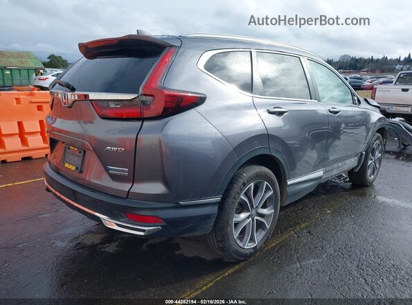 7FART6H9XLE000344 2020 HONDA CR-V HYBRID Gray Задня права чверть