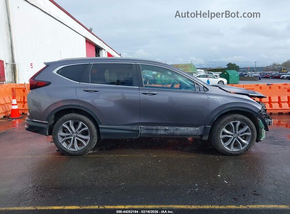 7FART6H9XLE000344 2020 HONDA CR-V HYBRID Gray Панорамний вид салону 360°
