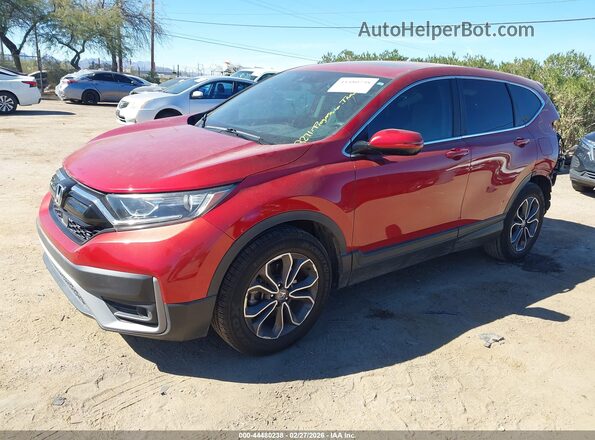 7FARW1H57ME000780 2021 HONDA CR-V Красный Передняя левая четверть