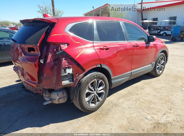 7FARW1H57ME000780 2021 HONDA CR-V Красный Задняя правая четверть