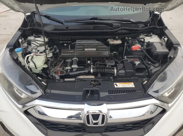 7FARW1H5XKE028201 2019 HONDA CR-V Белый Вид подкапотного пространства