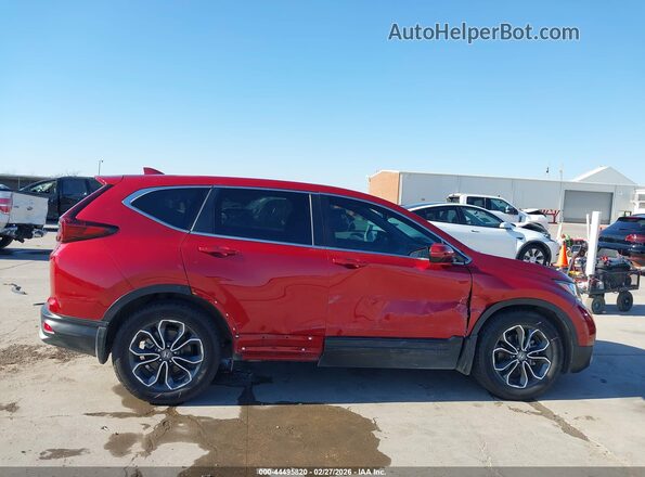 7FARW1H81NE010071 2022 HONDA CR-V Бордовый Вид задней части салона