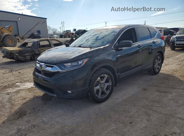 7FARW1H82HE031998 2017 HONDA CR-V Черный Передняя левая четверть