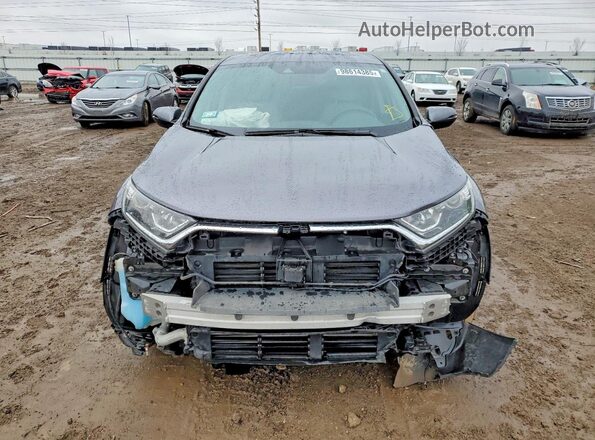 7FARW2H52JE006052 2018 HONDA CRV Gray Widok z przodu