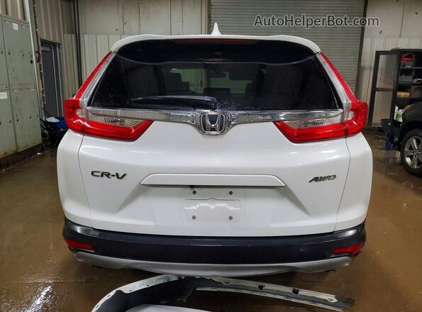 7FARW2H55KE055182 2019 HONDA CR-V White Widok z tyłu