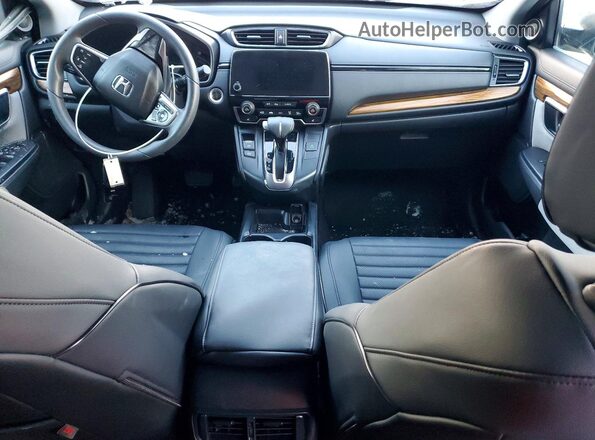 7FARW2H5XJE021284 2018 HONDA CRV Угольный Вид панели приборов