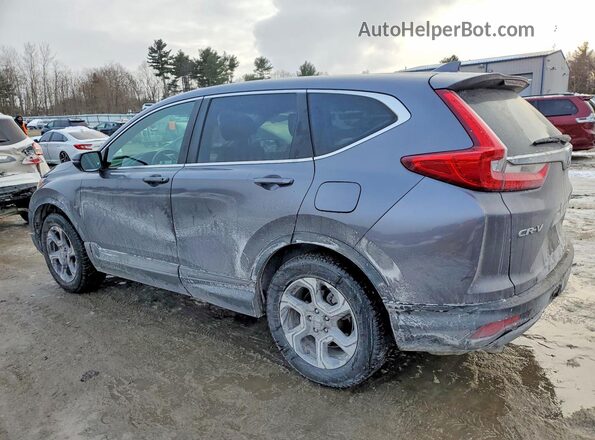 7FARW2H81KE017555 2019 HONDA CR-V Серый Задняя левая четверть