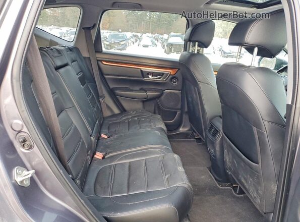7FARW2H81KE017555 2019 HONDA CR-V Серый Вид задней части салона