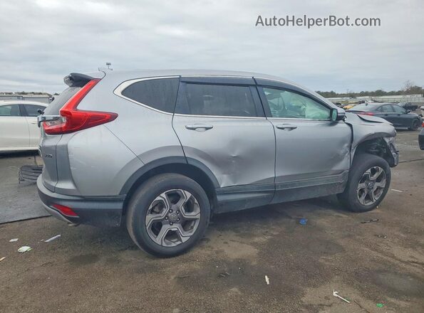 7FARW2H82KE008170 2019 HONDA CR-V Silver Trasero derecho