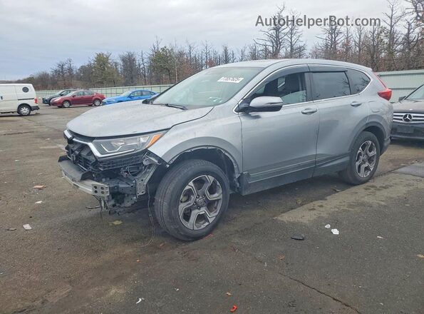 7FARW2H82KE008170 2019 HONDA CR-V Silver Vista tres cuartos delantera izquierda