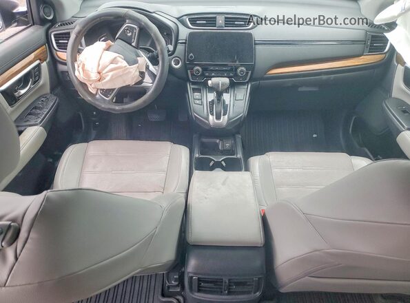 7FARW2H82KE008170 2019 HONDA CR-V Silver Vista del salpicadero